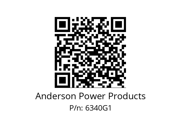   Anderson Power Products 6340G1