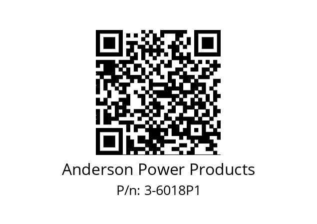   Anderson Power Products 3-6018P1