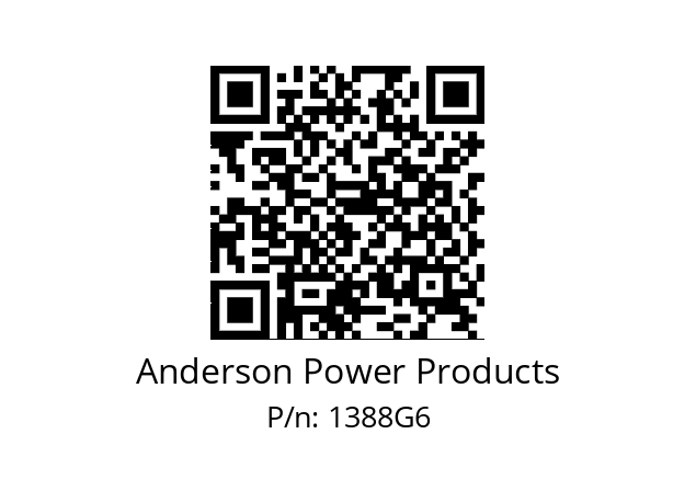   Anderson Power Products 1388G6