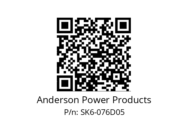   Anderson Power Products SK6-076D05