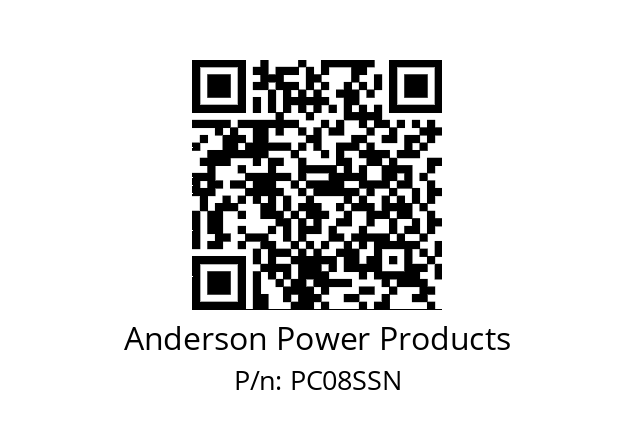   Anderson Power Products PC08SSN