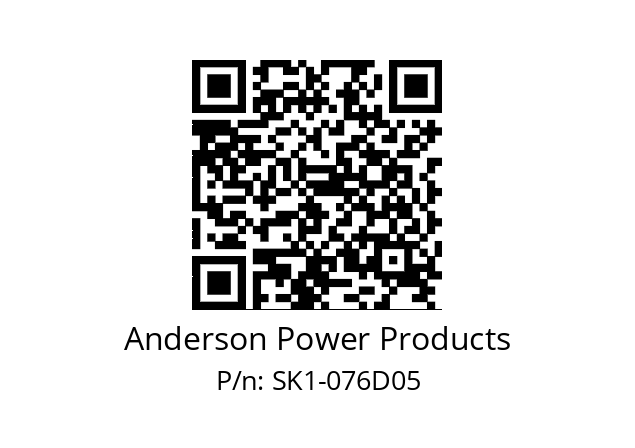   Anderson Power Products SK1-076D05