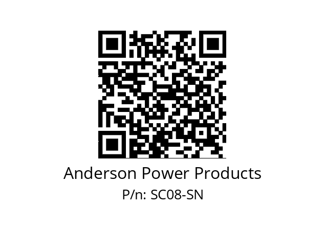   Anderson Power Products SC08-SN