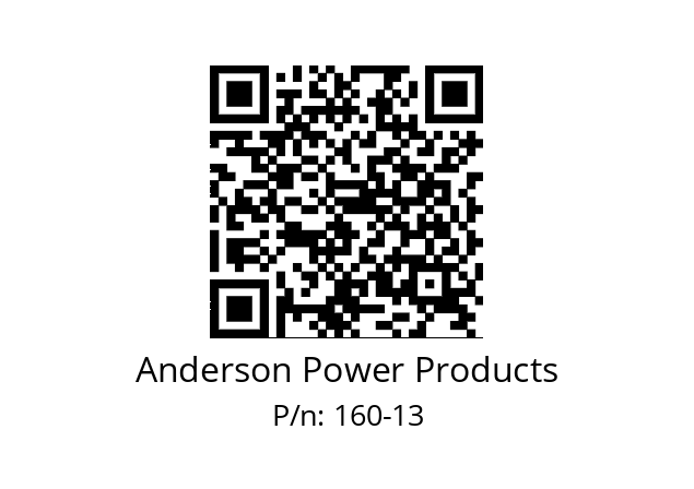   Anderson Power Products 160-13