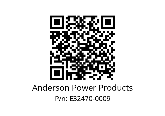   Anderson Power Products E32470-0009