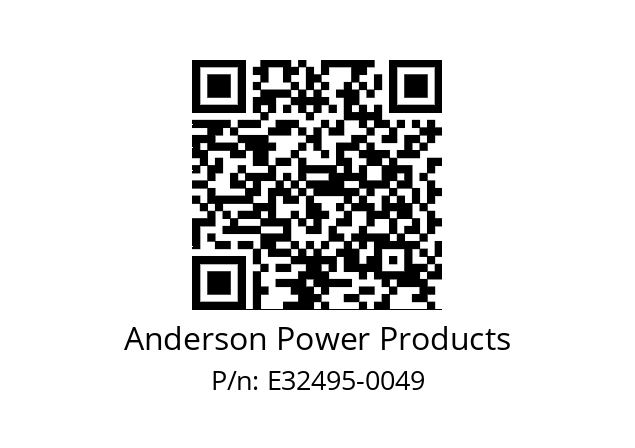   Anderson Power Products E32495-0049