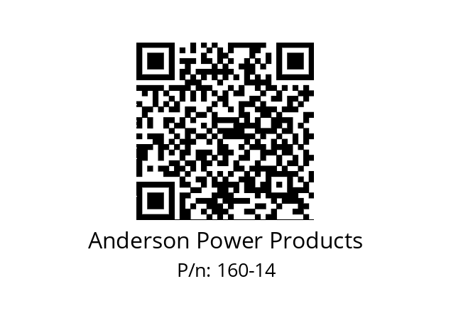   Anderson Power Products 160-14