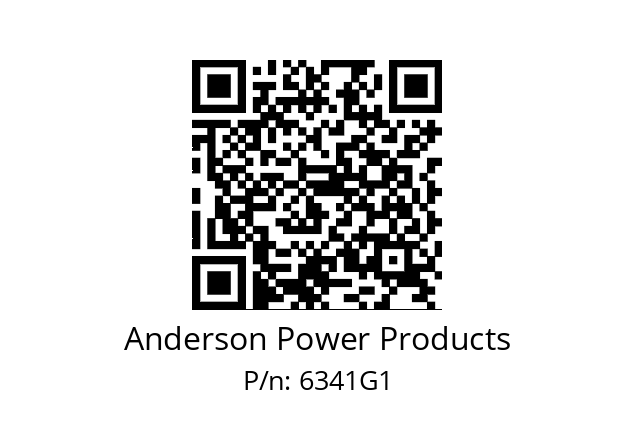   Anderson Power Products 6341G1