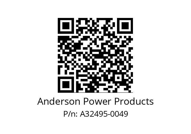   Anderson Power Products A32495-0049