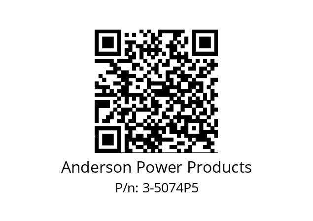   Anderson Power Products 3-5074P5