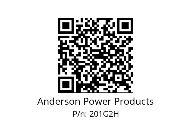   Anderson Power Products 201G2H