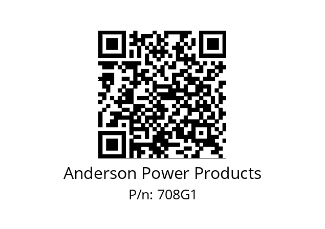   Anderson Power Products 708G1