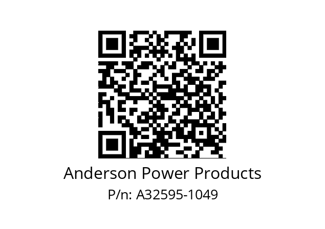   Anderson Power Products A32595-1049