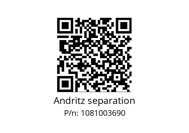   Andritz separation 1081003690