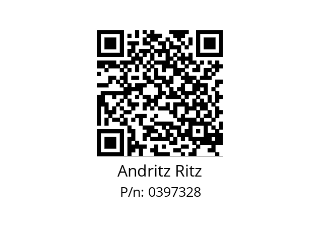   Andritz Ritz 0397328