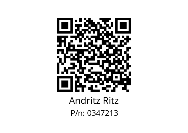   Andritz Ritz 0347213