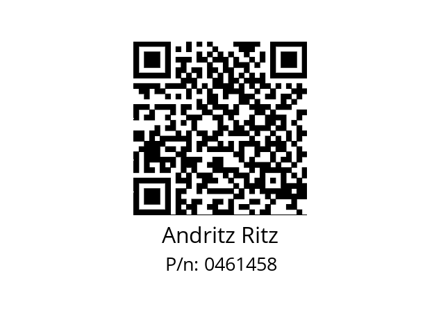   Andritz Ritz 0461458