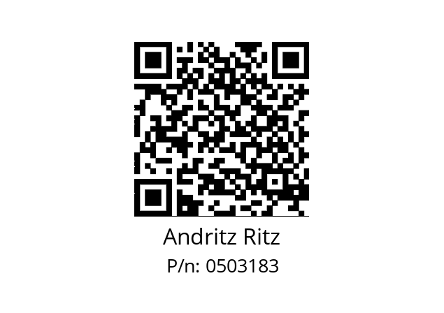   Andritz Ritz 0503183