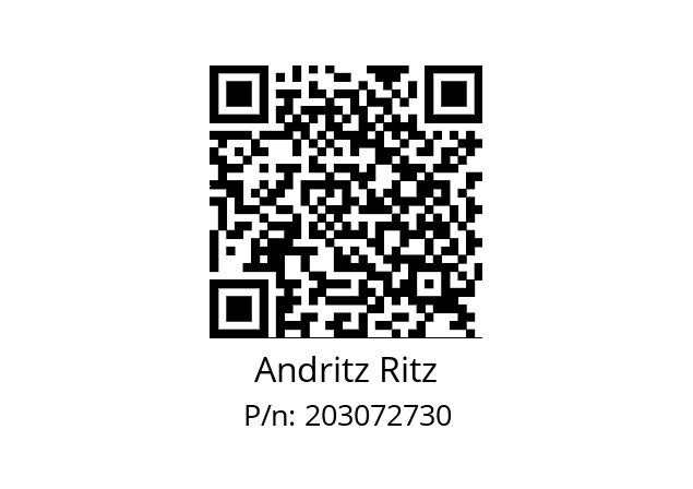   Andritz Ritz 203072730