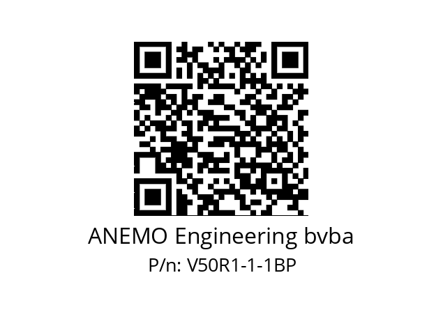   ANEMO Engineering bvba V50R1-1-1BP