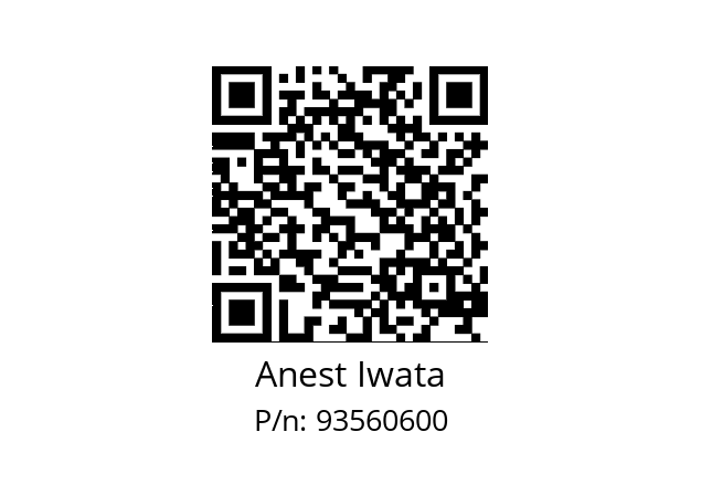   Anest Iwata 93560600