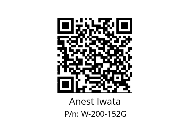   Anest Iwata W-200-152G