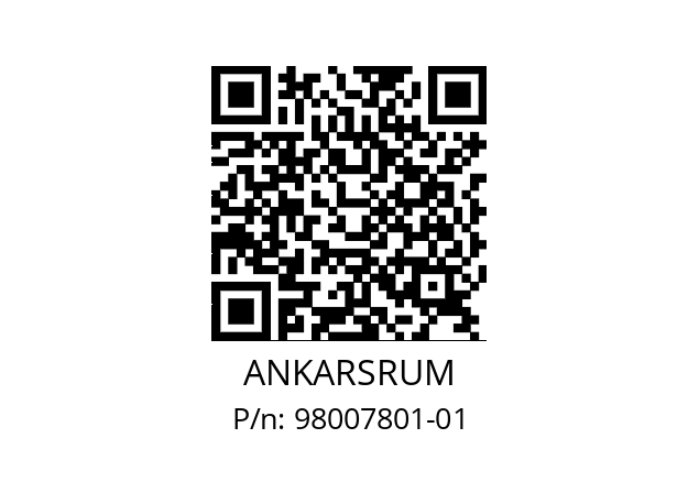   ANKARSRUM 98007801-01