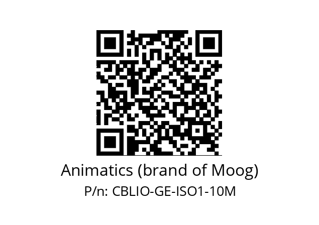   Animatics (brand of Moog) CBLIO-GE-ISO1-10M