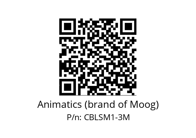   Animatics (brand of Moog) CBLSM1-3M