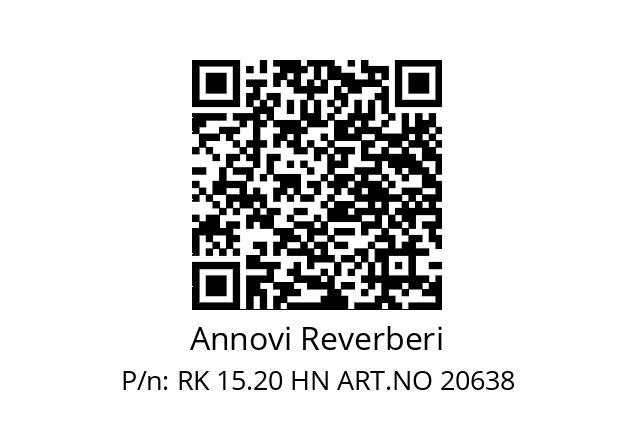   Annovi Reverberi RK 15.20 HN ART.NO 20638