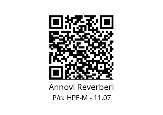   Annovi Reverberi HPE-M - 11.07