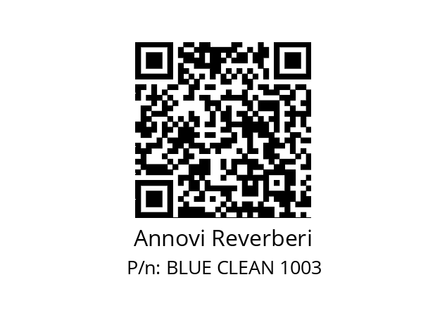   Annovi Reverberi BLUE CLEAN 1003