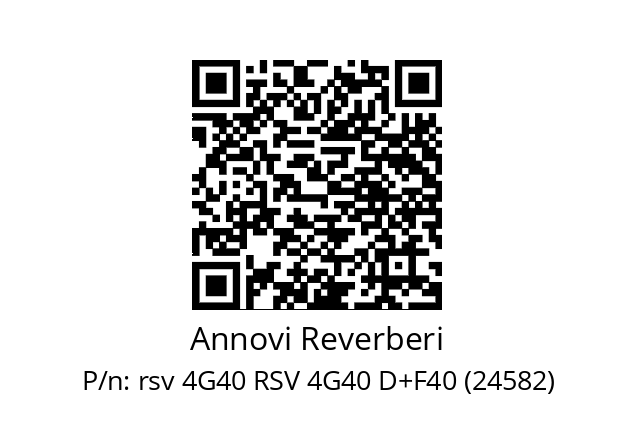   Annovi Reverberi rsv 4G40 RSV 4G40 D+F40 (24582)