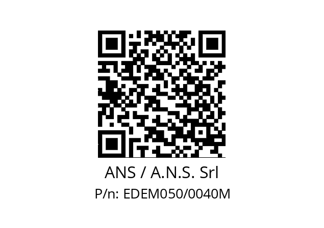   ANS / A.N.S. Srl EDEM050/0040M