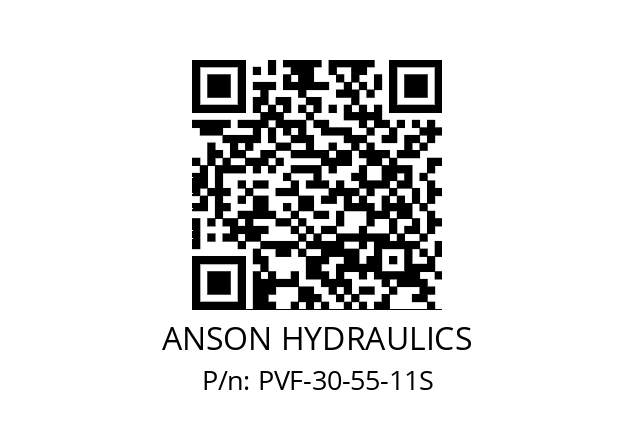   ANSON HYDRAULICS PVF-30-55-11S