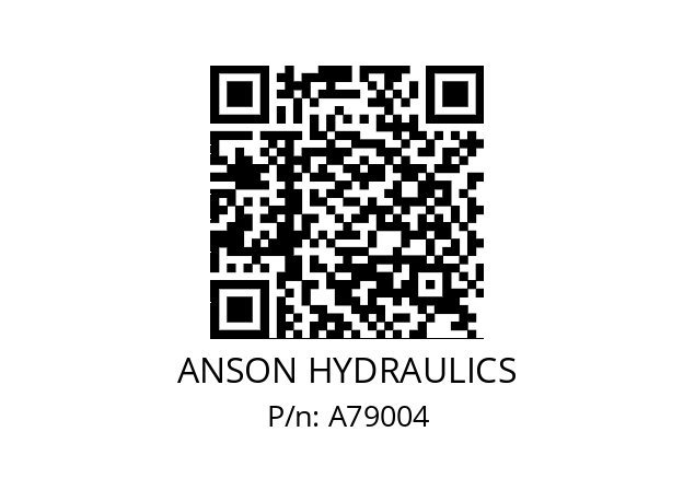   ANSON HYDRAULICS A79004