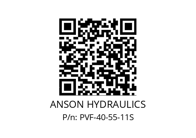   ANSON HYDRAULICS PVF-40-55-11S