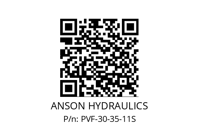   ANSON HYDRAULICS PVF-30-35-11S