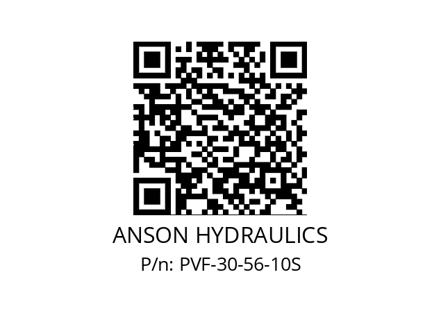   ANSON HYDRAULICS PVF-30-56-10S