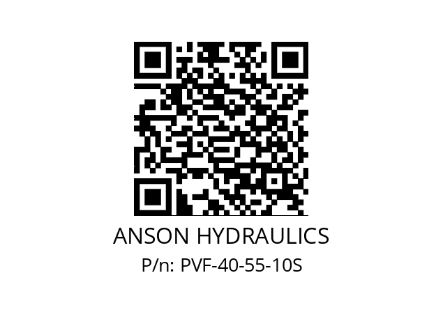   ANSON HYDRAULICS PVF-40-55-10S