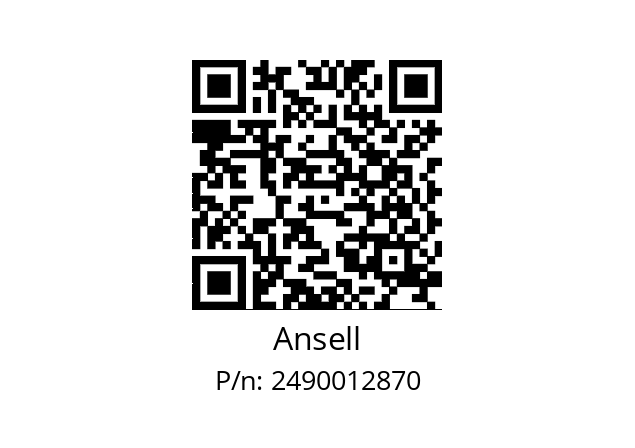   Ansell 2490012870