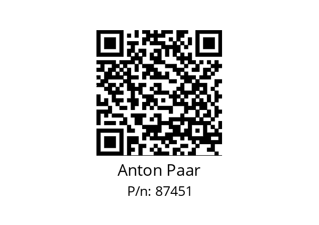   Anton Paar 87451