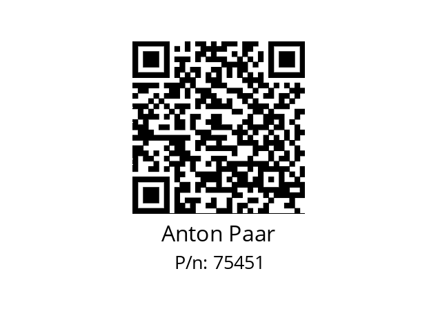   Anton Paar 75451