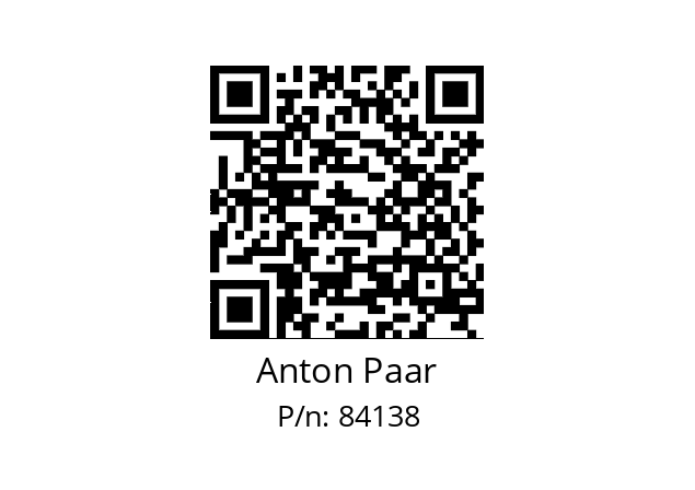   Anton Paar 84138