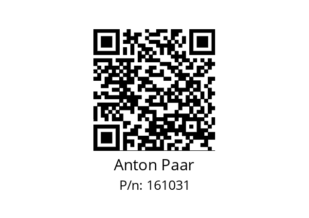   Anton Paar 161031