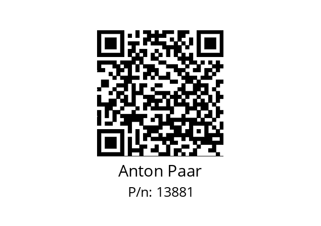   Anton Paar 13881