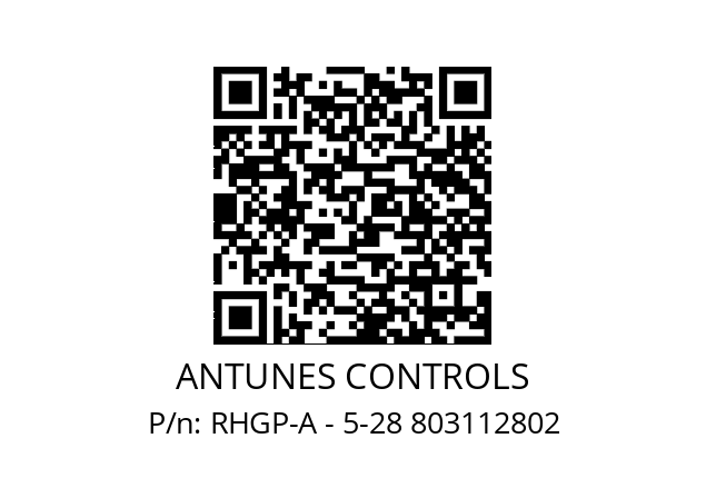   ANTUNES CONTROLS RHGP-A - 5-28 803112802