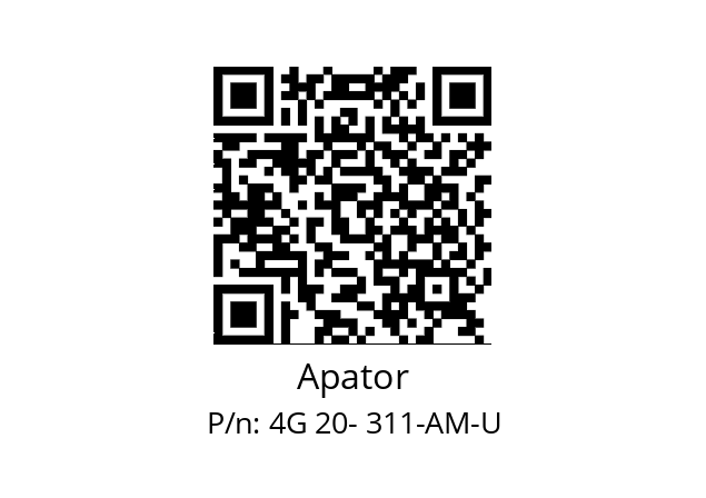   Apator 4G 20- 311-AM-U