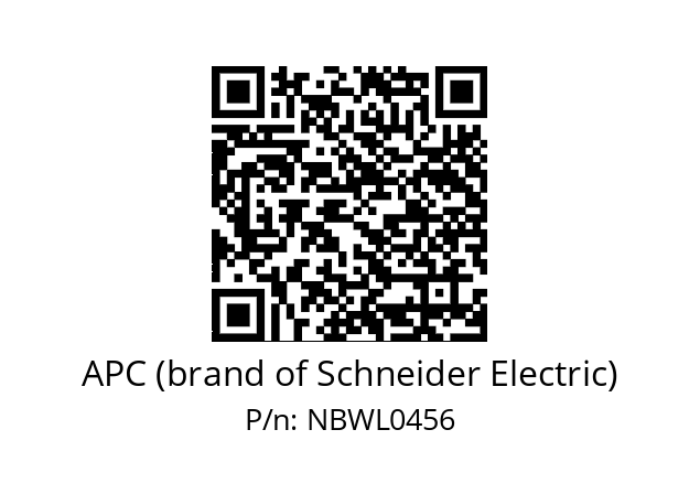   APC (brand of Schneider Electric) NBWL0456