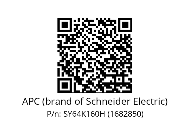   APC (brand of Schneider Electric) SY64K160H (1682850)